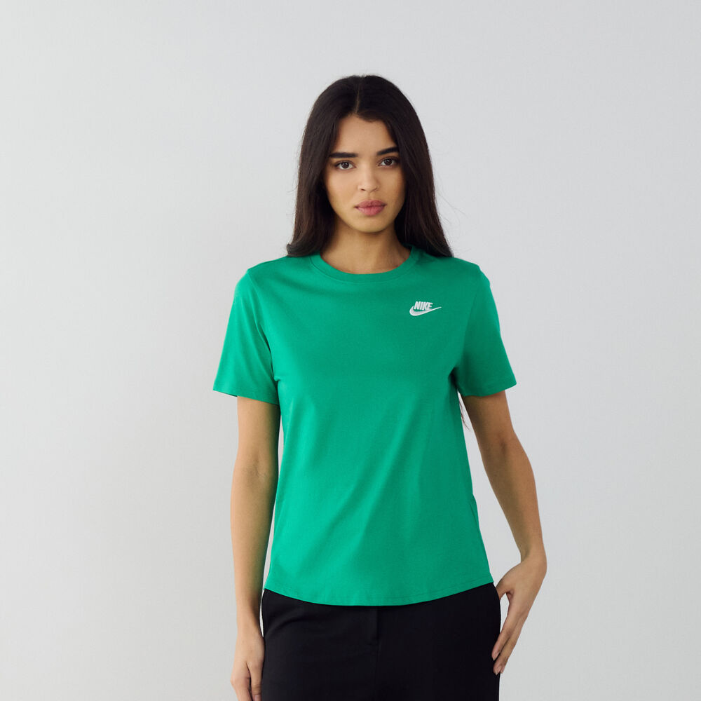 Shirt Nike Dames Sale Kleding NIKE TEE SHIRT CLUB GROEN/WIT T