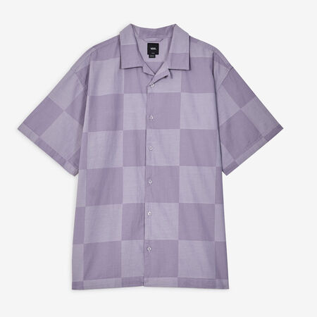 VANS SHIRT KESSLER CHECKERBOARD WVN PAARS HEREN