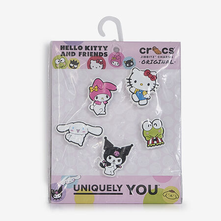 JIBBITZ HELLO KITTY 5PC : MEERKLEURIG