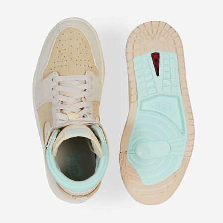 JORDAN air jordan 1 AIR JORDAN 1 ZOOM AIR CMFT BEIGE/BLAUW DAMES