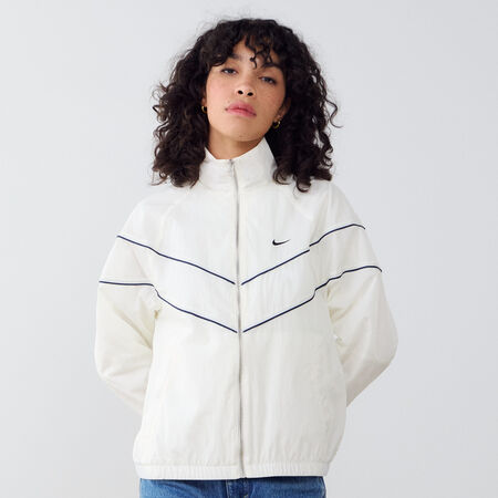 NIKE JACKET TRACKSUIT FZ ECRU/ZWART DAMES