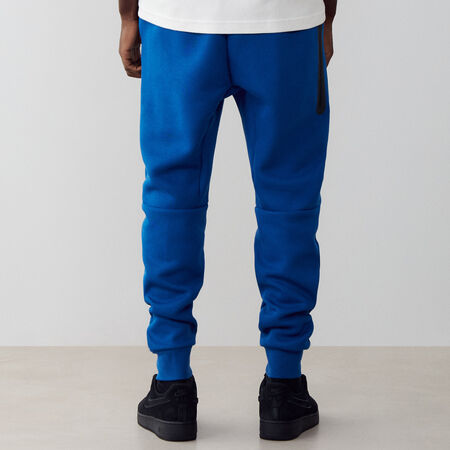 NIKE PANT JOGGER TECH FLEECE BLAUW/ZWART HEREN