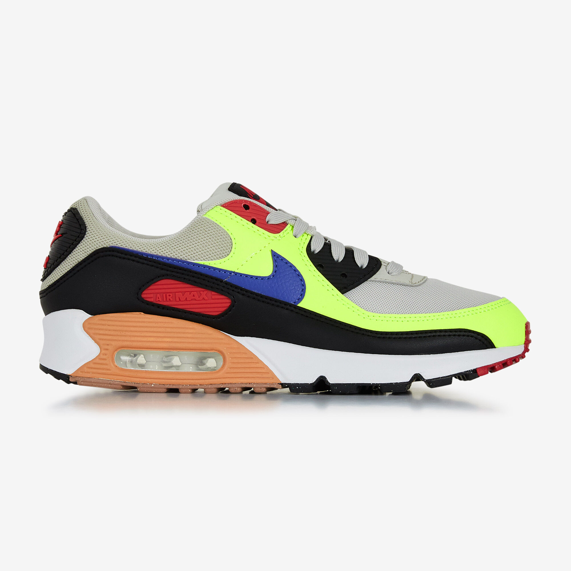 NIKE AIR MAX 90 WIT GEEL SNEAKERS HEREN Courir