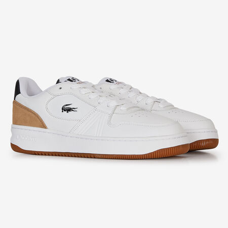 LACOSTE l00 L001 SET WIT/BRUIN HEREN