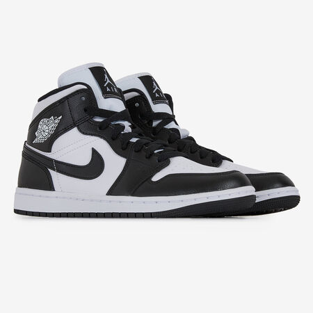 JORDAN air jordan 1 AIR JORDAN 1 MID PANDA ZWART/WIT DAMES