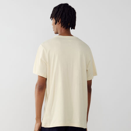 NIKE TEE SHIRT CLUB BEIGE/WIT HEREN