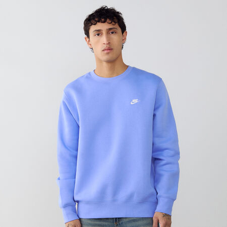 NIKE SWEAT CREW CLUB BLAUW/WIT HEREN