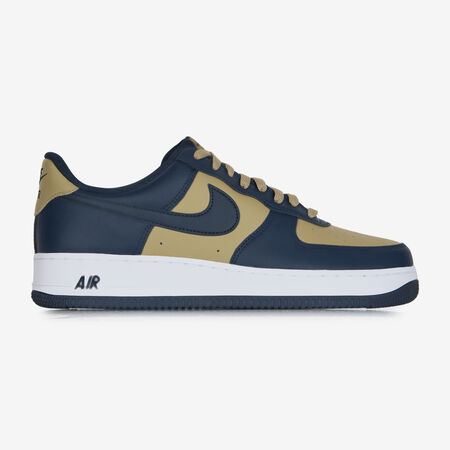 AIR FORCE 1 LOW : BEIGE/MARINEBLAUW