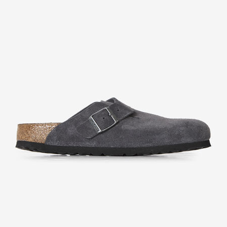 BOSTON SUEDE CHARCOAL : GRIJS