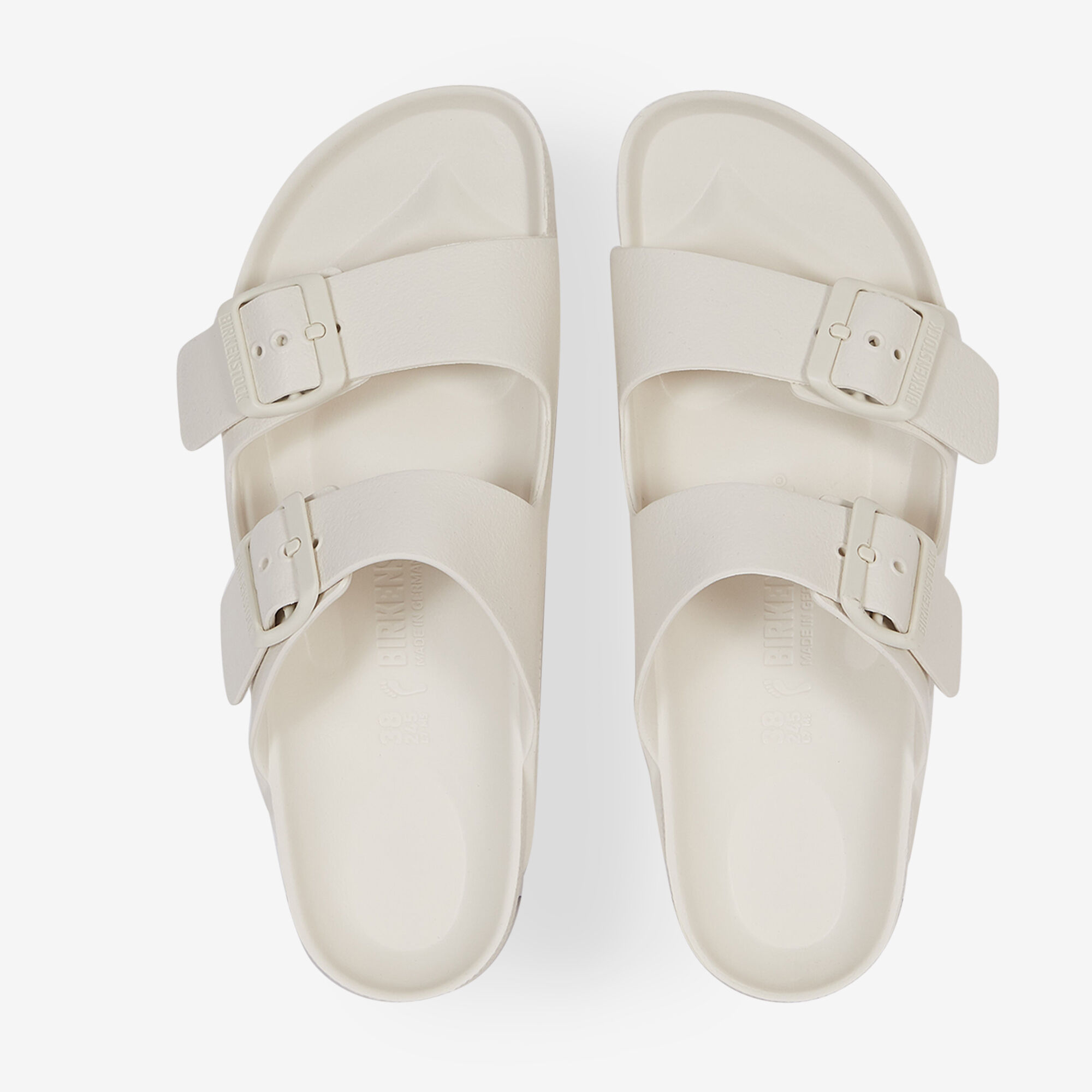 BIRKENSTOCK ARIZONA EVA EGGSHELL WIT ZOMER DAMES Courir