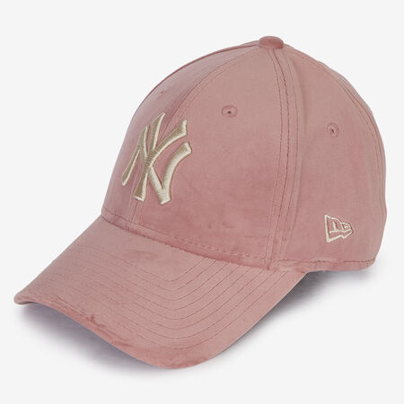 NEW ERA 9FORTY WOMEN NY VELVET ROZE/BEIGE HEREN