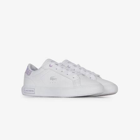 LACOSTE POWERCOURT SIGNATURE WIT/PAARS KIND