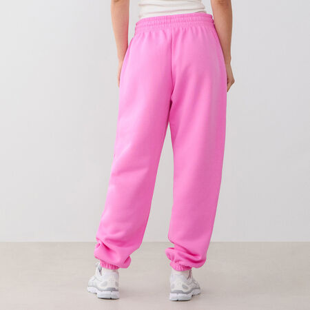 NIKE PANT JOGGER PHOENIX OS ROZE/WIT DAMES