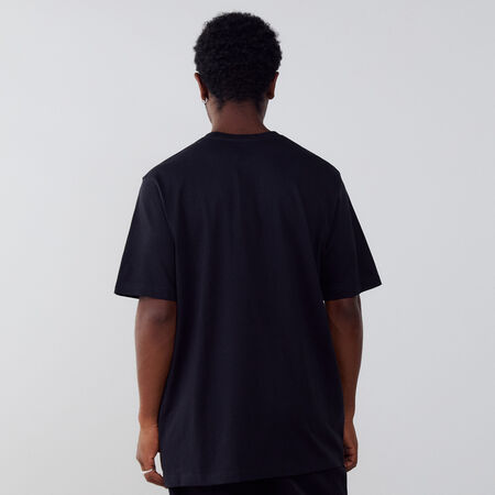 ADIDAS ORIGINALS TEE SHIRT TREFOIL ZWART/ROZE HEREN