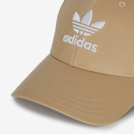 ADIDAS ORIGINALS CASQUETTE BASEBALL TREFOIL BEIGE/WIT HEREN