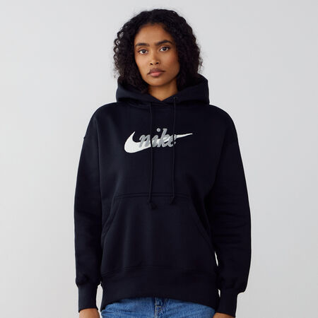 NIKE HOODIE PHOENIX OS HDY ZWART DAMES