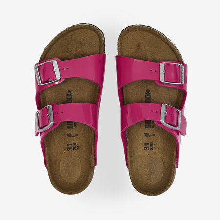BIRKENSTOCK ARIZONA PATENT ROZE KIND