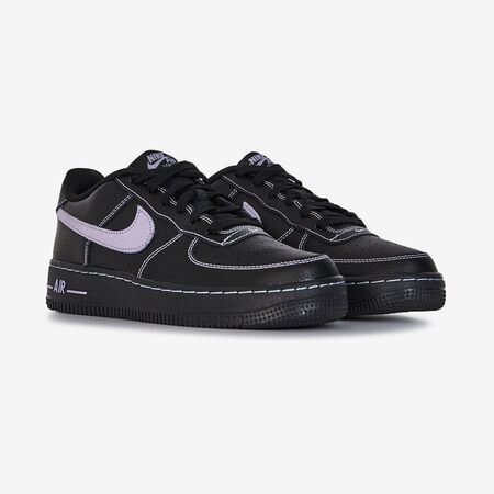 NIKE air force 1 AIR FORCE 1 LOW ZWART/PAARS JUNIOR