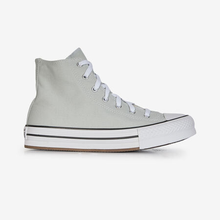 CONVERSE CHUCK TAYLOR ALL STAR EVA LIFT HI GROEN/WIT JUNIOR