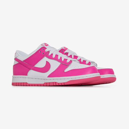 NIKE dunk DUNK LOW ROZE/WIT JUNIOR