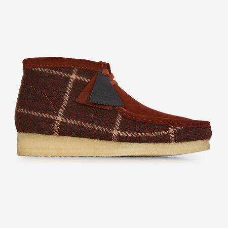 CLARKS WALLABEE BT HARRIS TWEED BRUIN HEREN