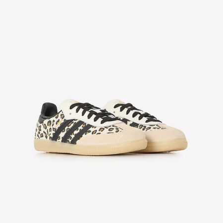 ADIDAS ORIGINALS samba SAMBA OG LEOPARD BEIGE/ZWART KIND