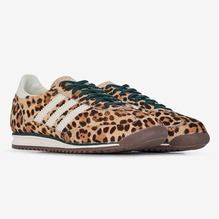 ADIDAS ORIGINALS sl 72 SL 72 OG LEOPARD PONY HAIR BEIGE/ZWART DAMES