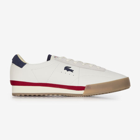 LACOSTE AURA WIT/MARINEBLAUW HEREN