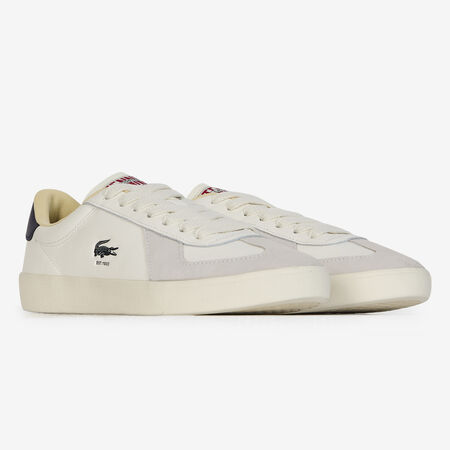 LACOSTE BASESHOT PRO WIT/MARINEBLAUW HEREN