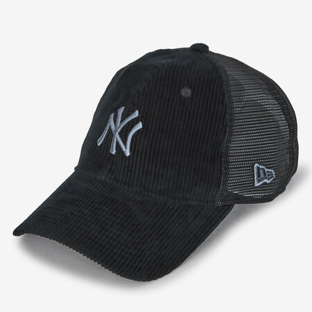 NEW ERA 9TWENTY TRUCKER NY CORD MARINEBLAUW/BLAUW HEREN