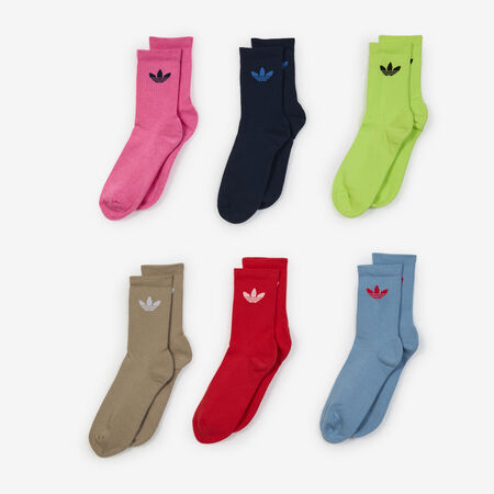 CHAUSSETTES X6 CREW CUSHION : MEERKLEURIG