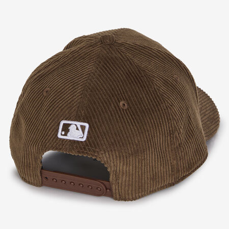 NEW ERA 9FORTY NY MCROWN CORD BRUIN/WIT HEREN
