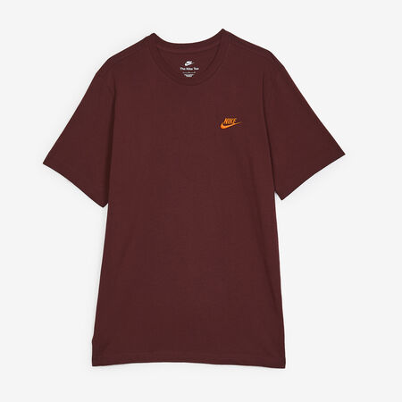 TEE SHIRT CLUB : BORDEAUXROOD