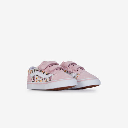 VANS old skool OLD SKOOL V FLORAL ROZE/BEIGE BABY