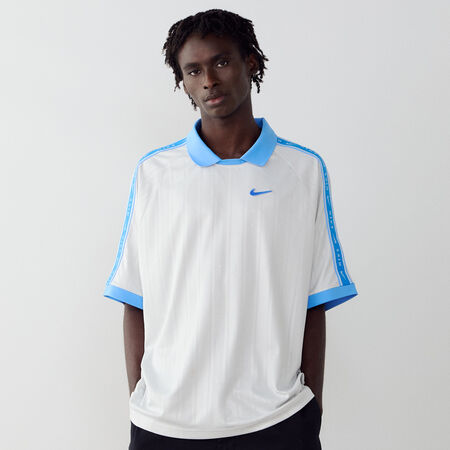 NIKE JERSEY TOP PK ZILVER/BLAUW HEREN