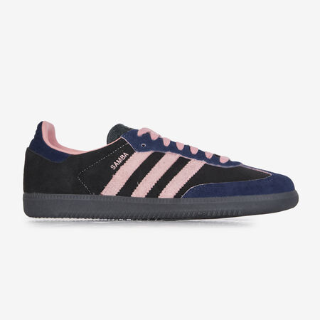 ADIDAS ORIGINALS SAMBA ZWART/MARINEBLAUW DAMES