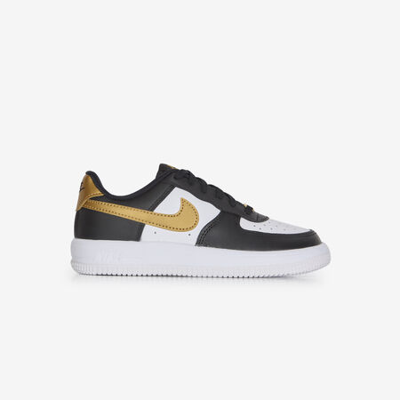 NIKE air force 1 AIR FORCE 1 LOW ZWART/GOUD KIND