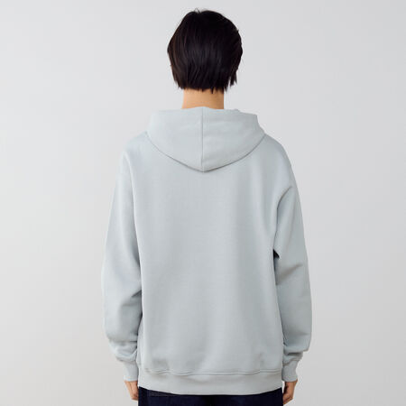 NEW BALANCE HOODIE BOSTON LOGO GROEN/BEIGE HEREN