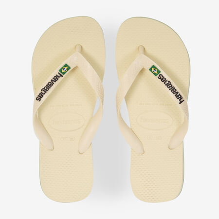 HAVAIANAS BRASIL LOGO GEEL DAMES