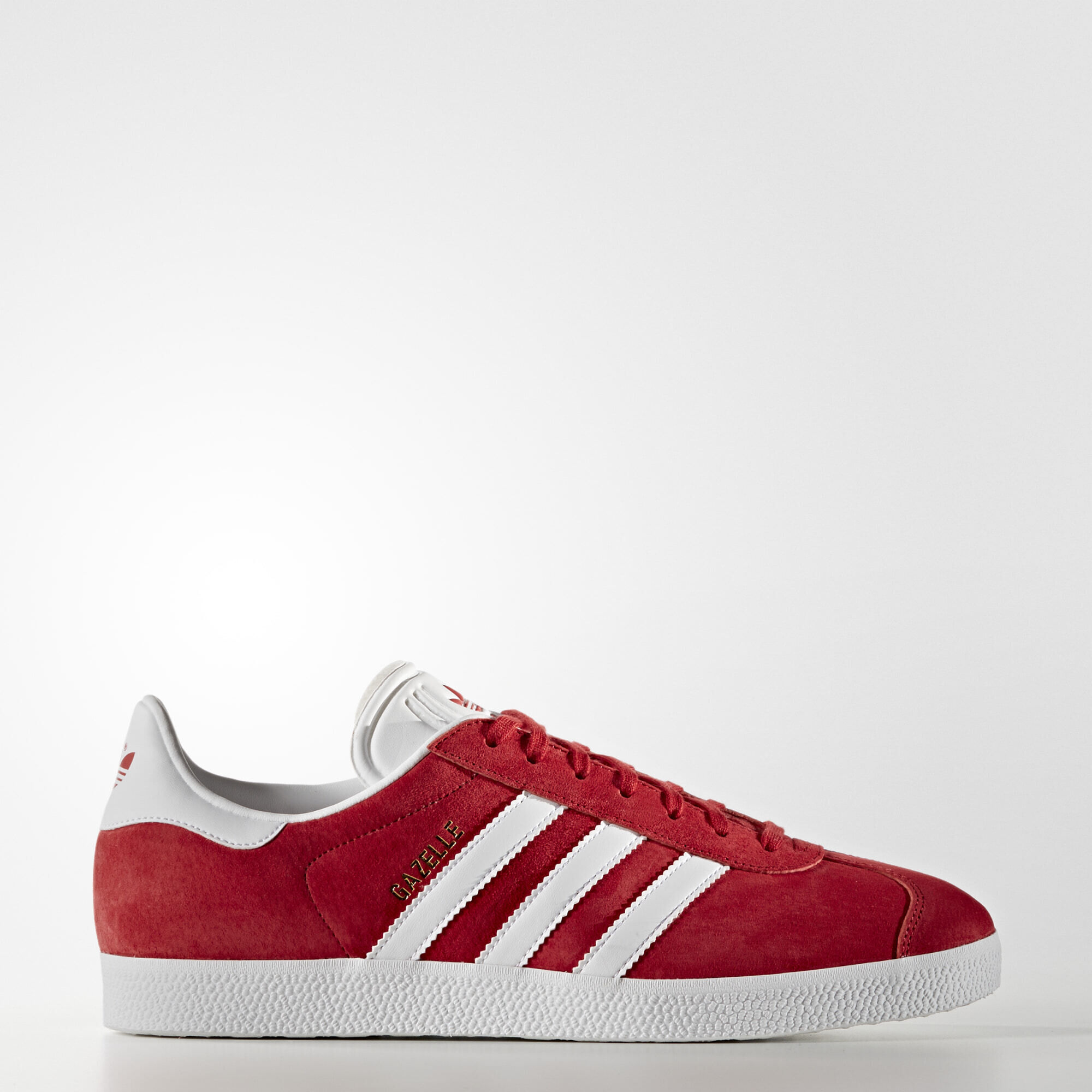 Adidas originals mens gazelle hot sale og trainers university red/white/metallic