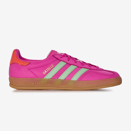 GAZELLE INDOOR NUBUCK : PAARS/GROEN