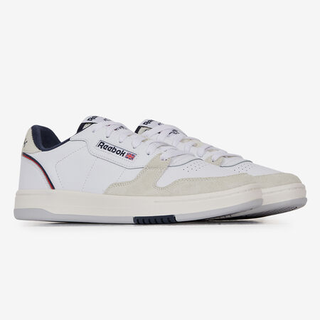 REEBOK PHASE COURT WIT/MARINEBLAUW HEREN