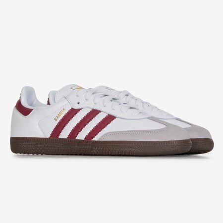 ADIDAS ORIGINALS samba SAMBA OG WIT/BORDEAUXROOD HEREN