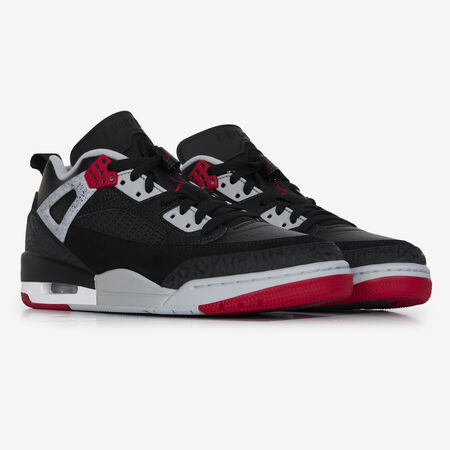 JORDAN Spizike JORDAN SPIZIKE LOW ZWART/ROOD HEREN