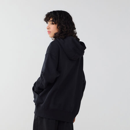 JORDAN FLIGHT ESSENTIAL OVERSIZE HOODIE ZWART DAMES