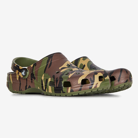 CROCS CLASSIC CLOG CAMO KHAKI HEREN