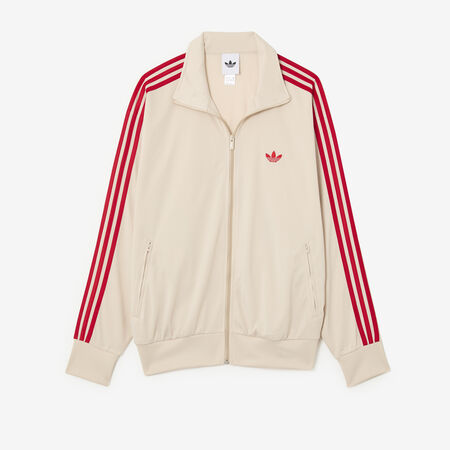 ADIDAS ORIGINALS JACKET FZ FIREBIRD BEIGE/ROOD HEREN