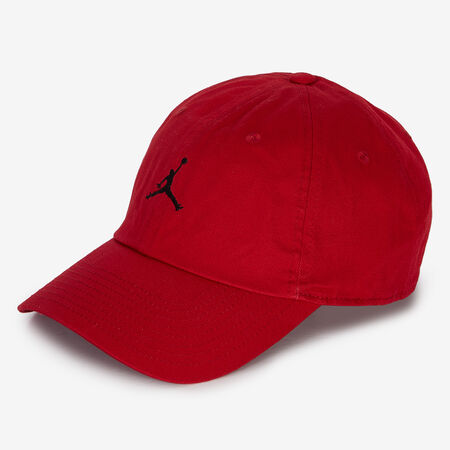 JORDAN CASQUETTE JUMPMAN WASHED ROOD/ZWART HEREN