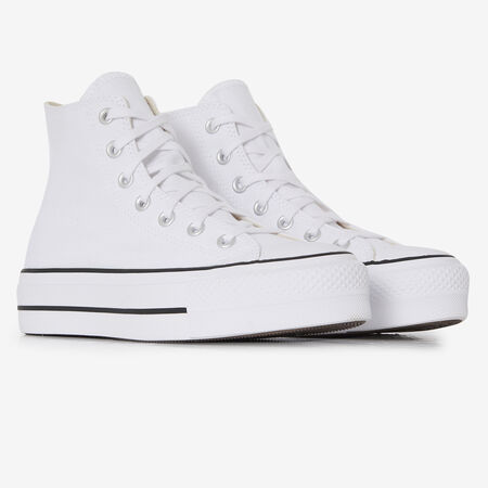 CONVERSE chuck taylor all star CHUCK TAYLOR LIFT HI WIT/ZWART DAMES