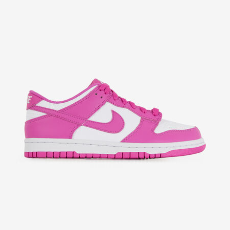 NIKE dunk DUNK LOW ACTIVE FUCHSIA ROSE/BLANC ROZE/WIT JUNIOR